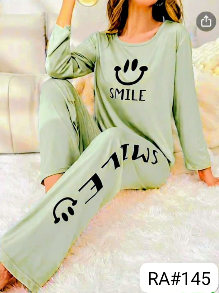 Smile Printed Nightsuirt