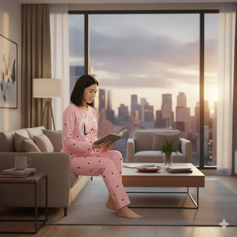 Love Printed Nightsuit