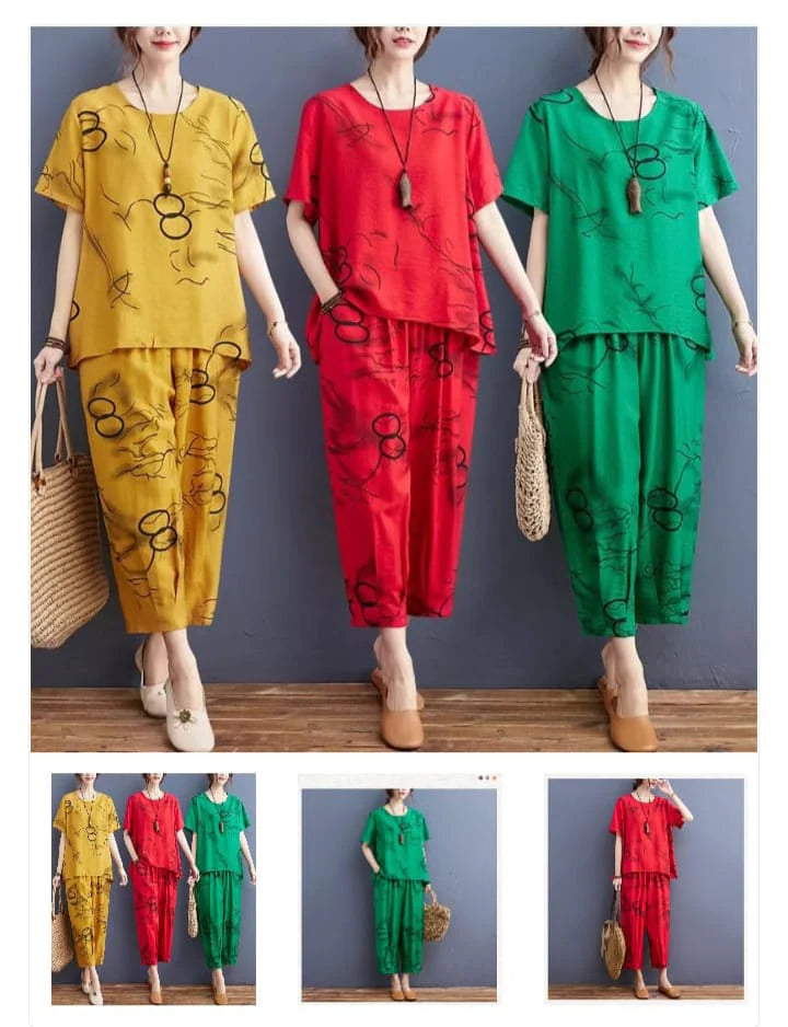 WOMEN CAPRI CASUAL WEAR
