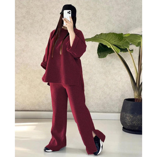 Women Fashion Winter Bottom Cut Style Track suit