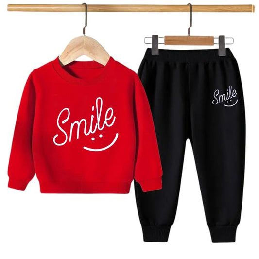 Kids Smile Printed Tracksuit