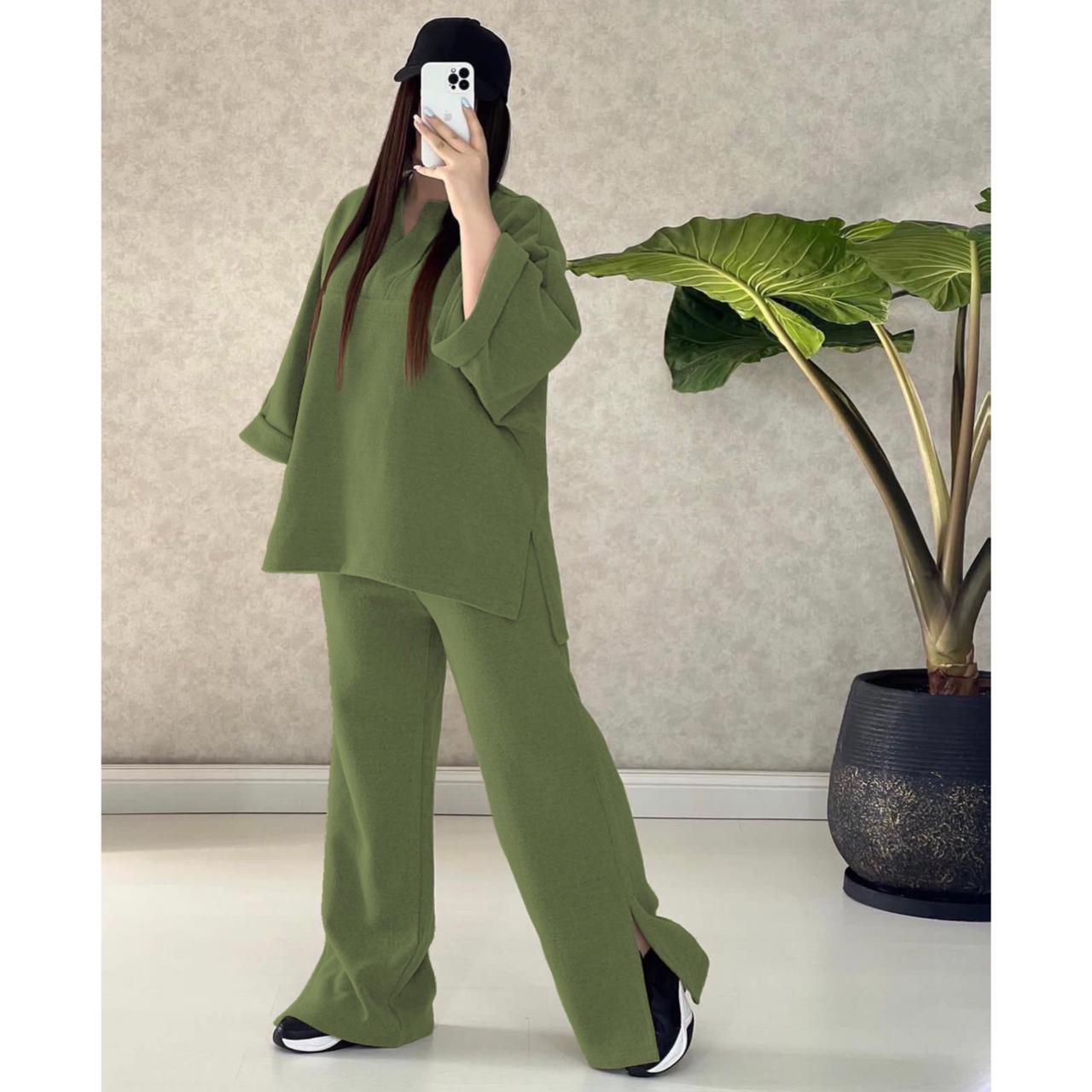 Women Fashion Winter Bottom Cut Style Track suit