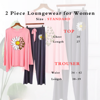 Daisy Printed Loungewear