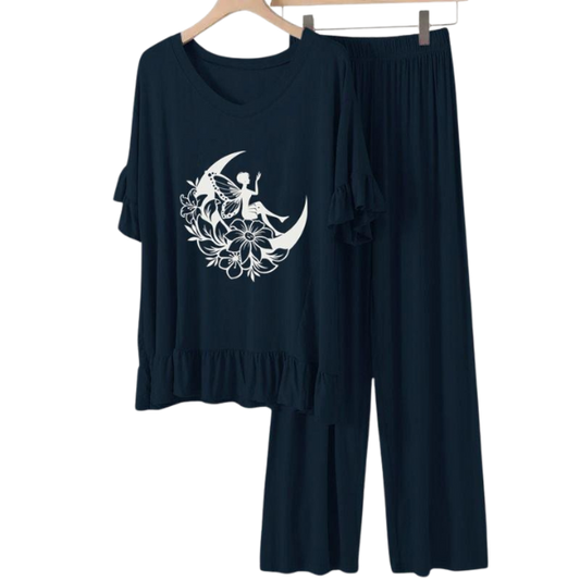 Printed frock flapper style Loungewear - AL TAQWA