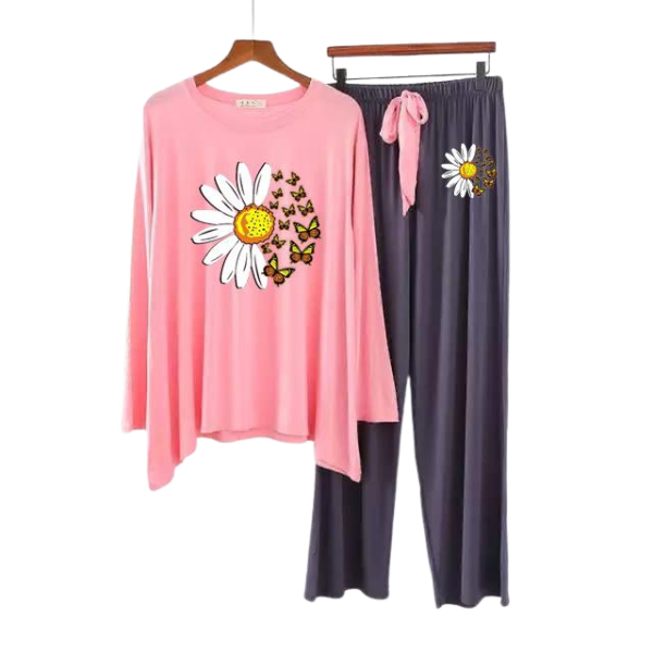 Daisy Printed Loungewear