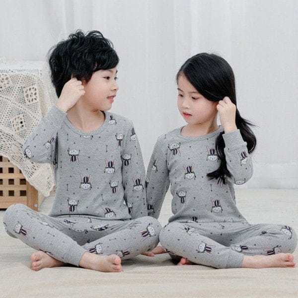 Grey Jellyfish Printed Kids Wear - AL TAQWA