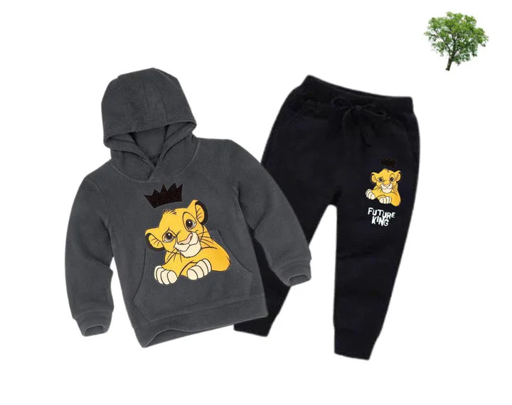 Future King Printed Kids Hoodie Set