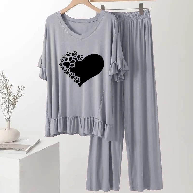 Grey frock flapper style Loungewear - AL TAQWA