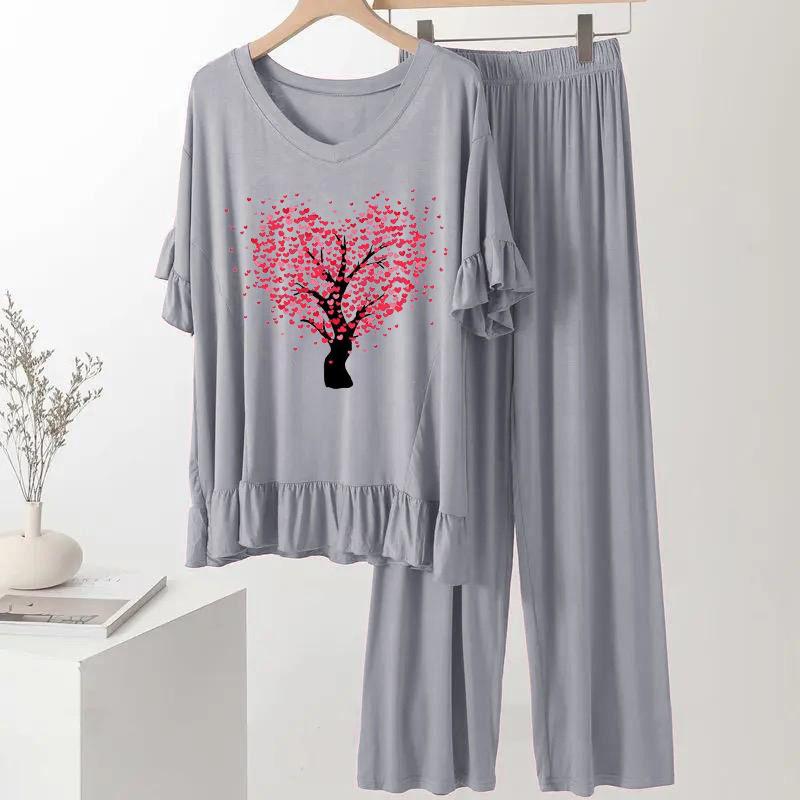 Grey frock flapper style Loungewear - AL TAQWA