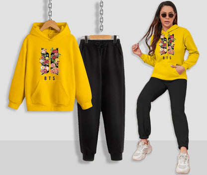 Womens Bts Printed Tracksuit