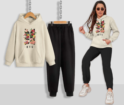 Womens Bts Printed Tracksuit