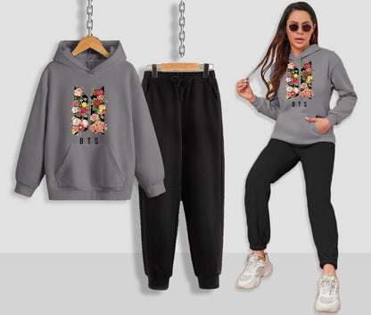 Womens Bts Printed Tracksuit