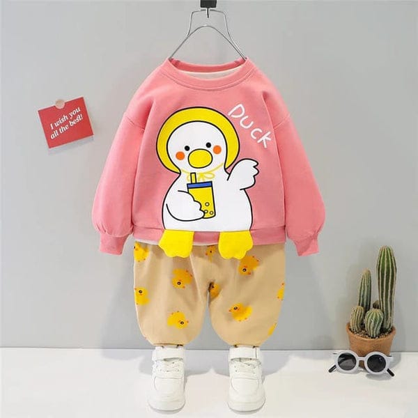 Duck Printed Kids Wear