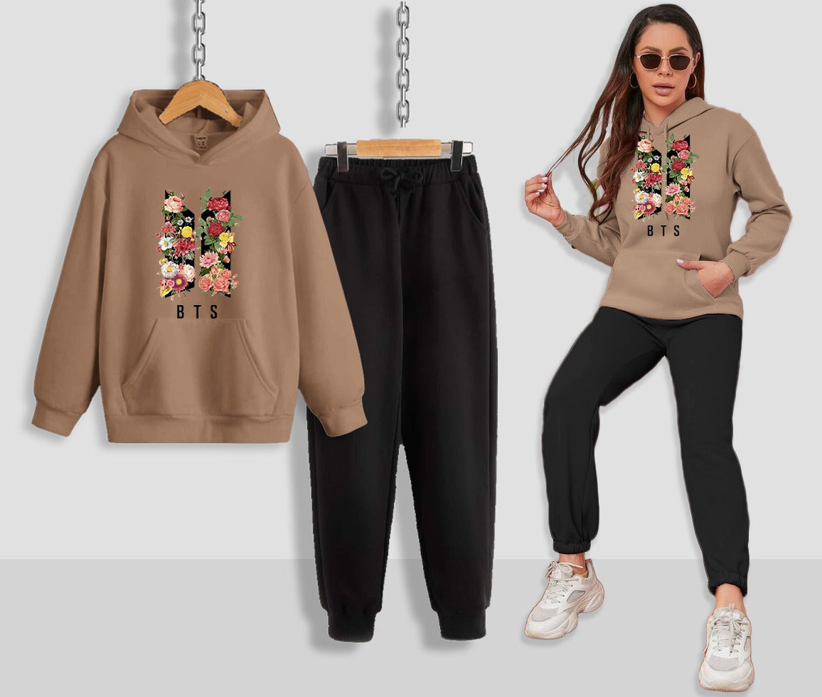 Womens Bts Printed Tracksuit